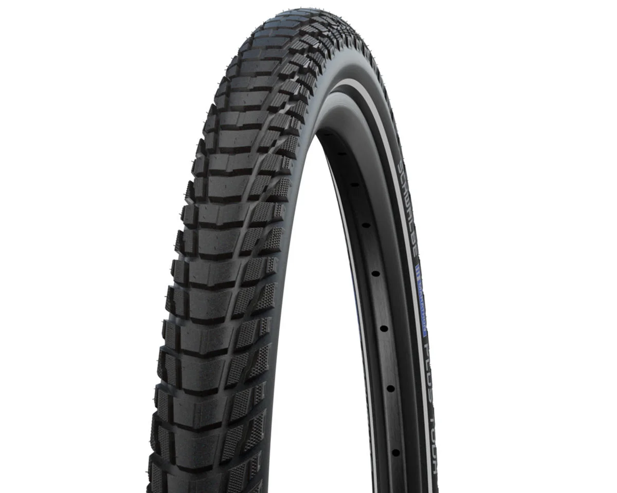 Schwalbe Marathon Plus Tour Tire (Black/Reflex) (700c) (38mm) (Wire) (Addix Green/SmartGuard)